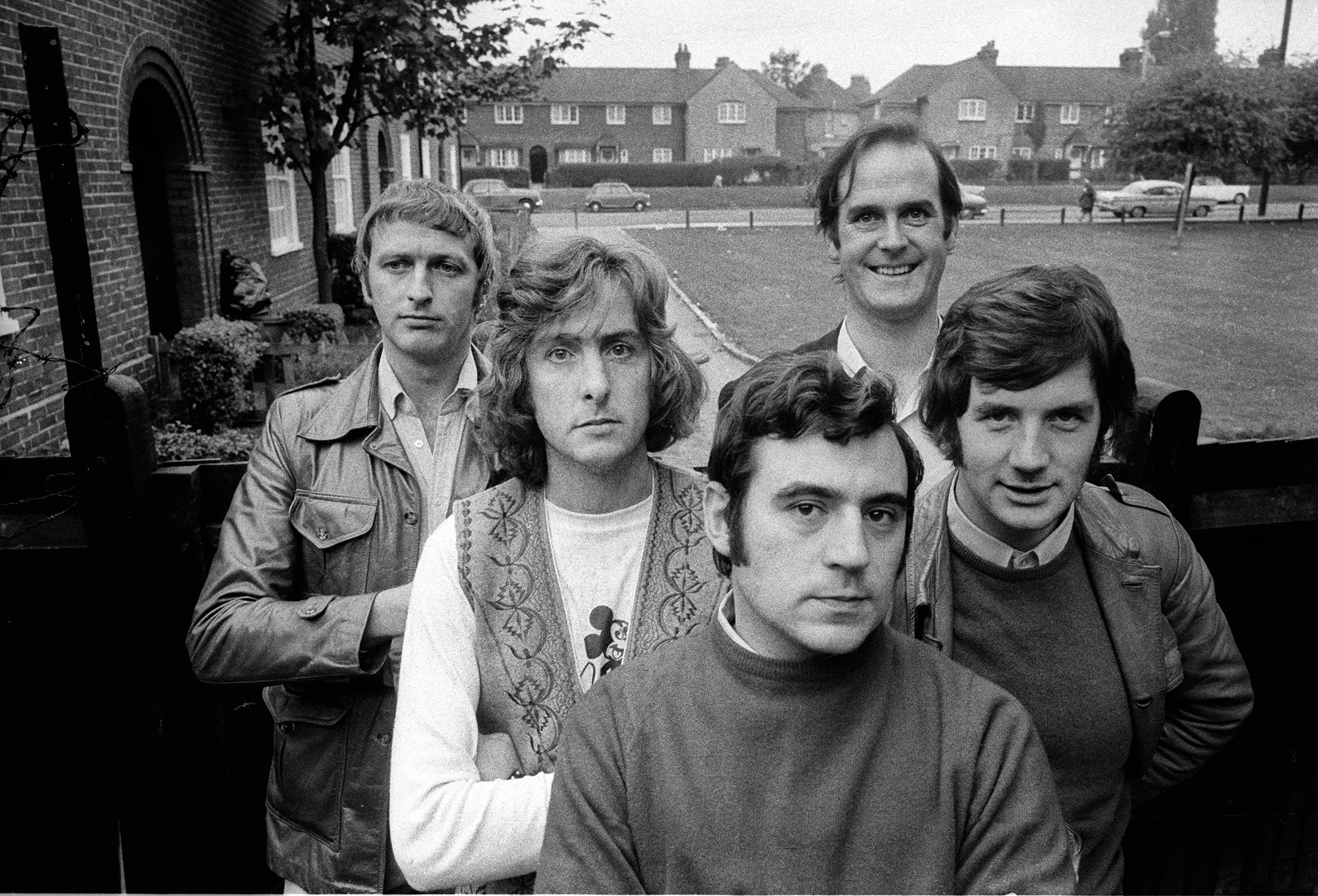 Eric Idle and the other cast members of Monty Python