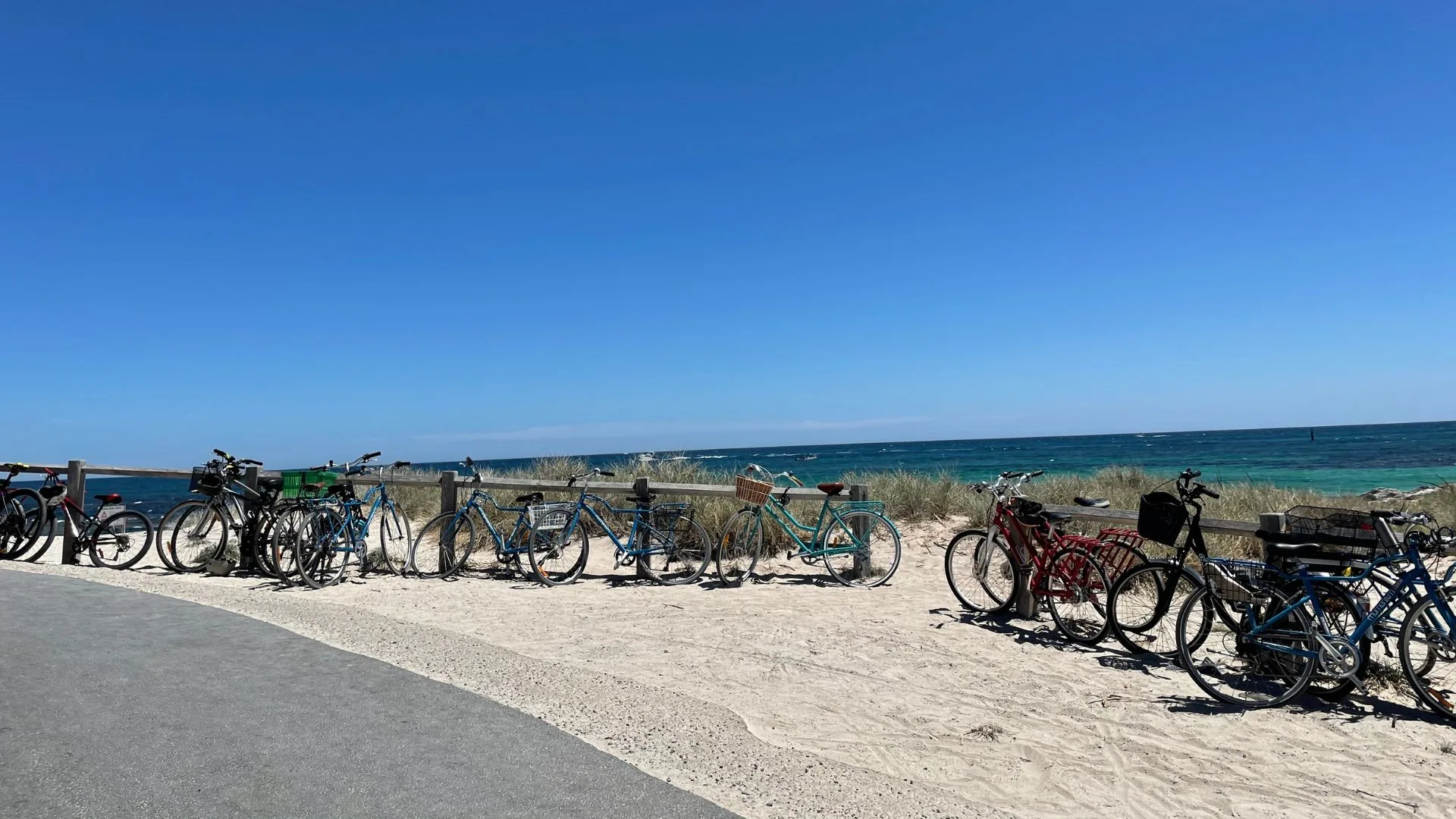 Bicycles on Rottnest Island