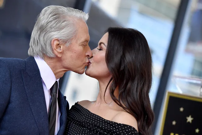 Michael Douglas Honored With Star On The Hollywood Walk Of Fame