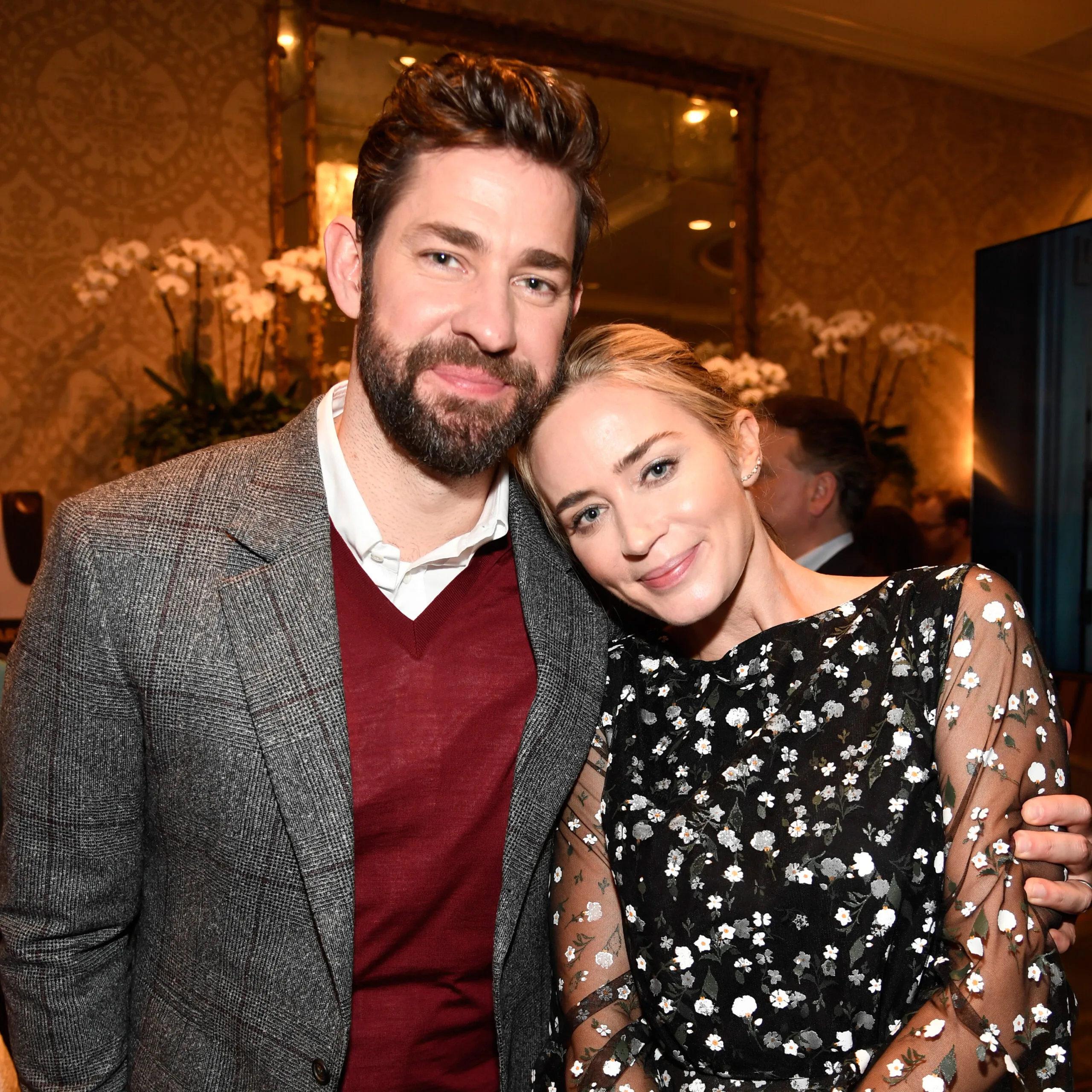 Emily Blunt and John Krasinski