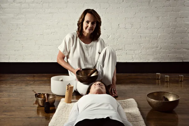 sound bath session