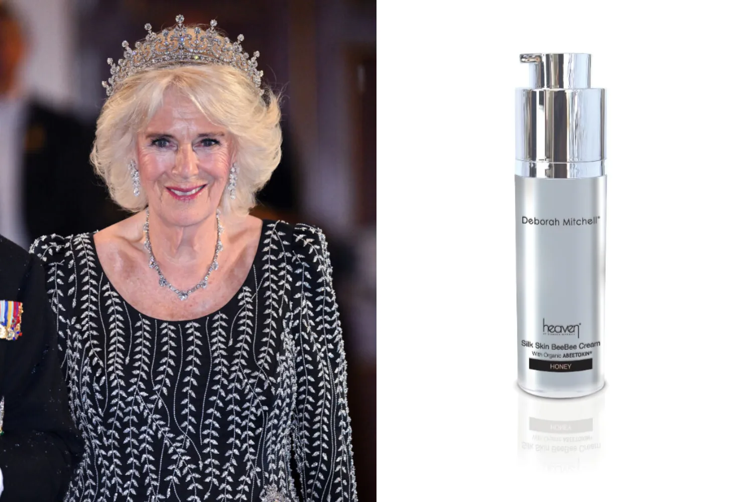 queen camilla and heaven skincare cream