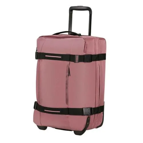 American Tourister Urban Track Wheeled Duffle S in Lilas pink colour - luggage Black Friday deals