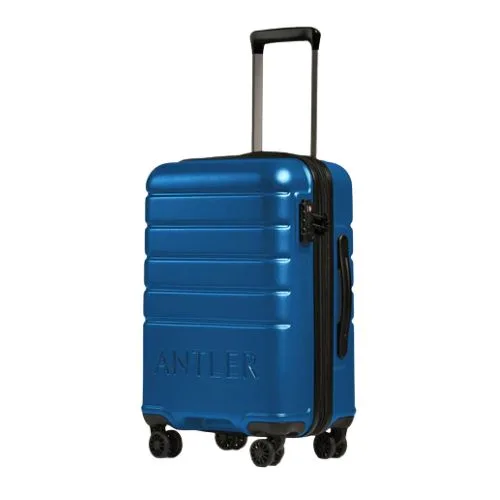 Antler Expandable Carry-on Luggage in Bold Blue - Logo - luggage Black Friday deals