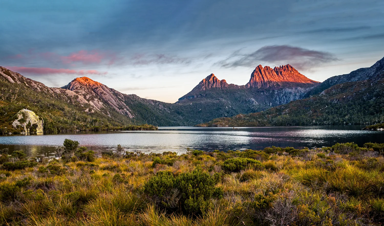 Tasmania's Cradle Mountain. 