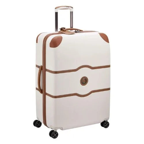 Delsey Chatelet Air 2.0 76cm 4 Double Wheel Trolley Suitcase in Angora