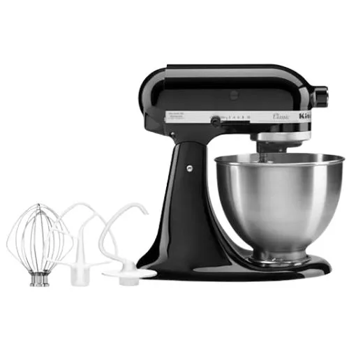 KitchenAid KSM45 Classic Stand Mixer with Bowl, Onyx Black