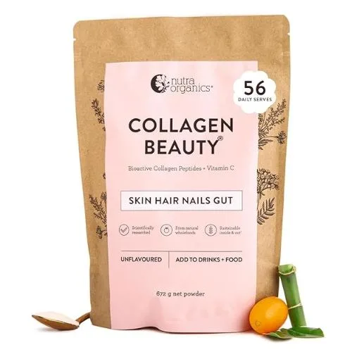 Nutra Organics Collagen Beauty Unflavoured 672g