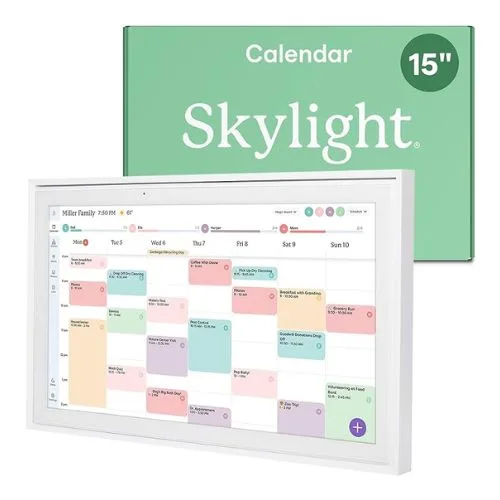 Skylight Calendar: 15-inch Digital Calendar & Chore Chart