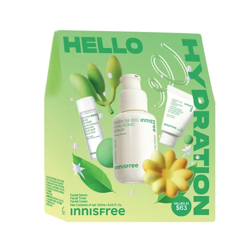 An innisfree hydration gift set.