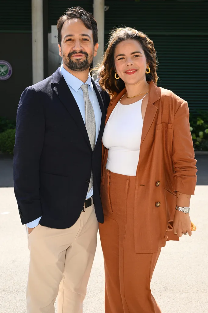 Lin-Manuel and his wife Miranda