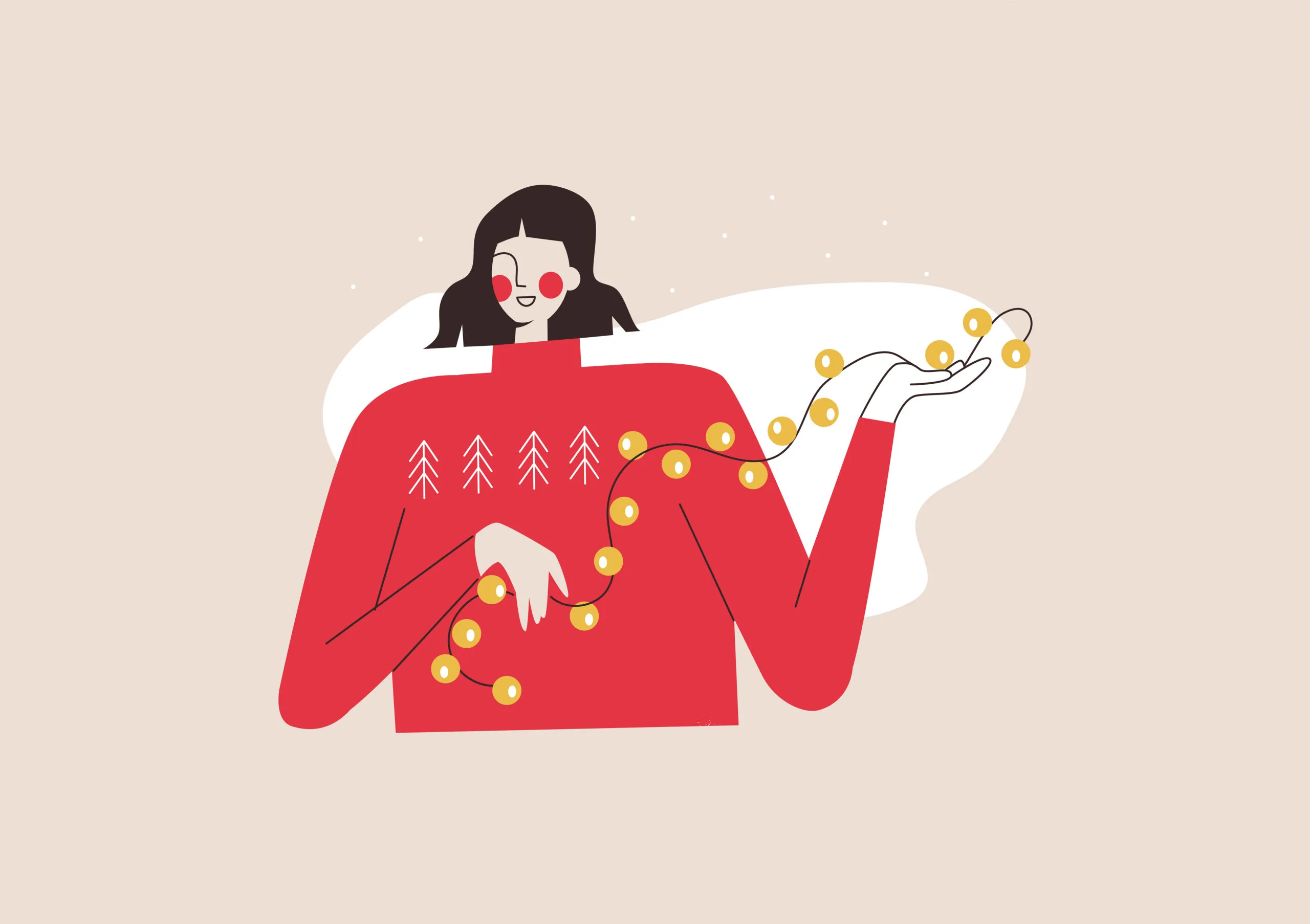 Surviving Christmas illustration