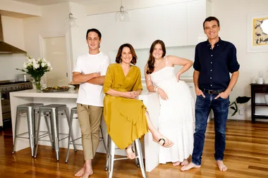 Michael Rowland and his family