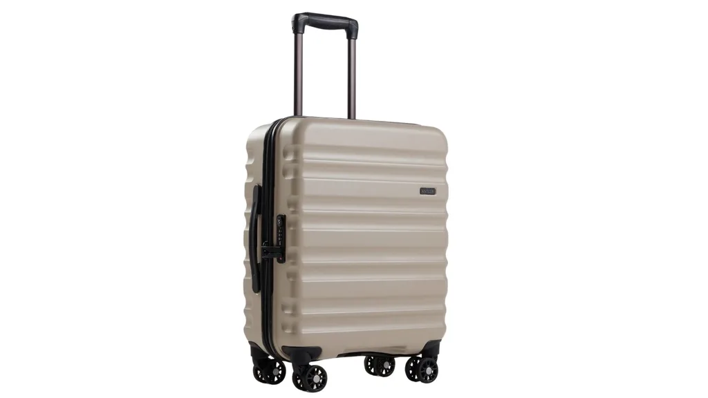 Antler Clifton Expandable Carry-On Luggage In Taupe.