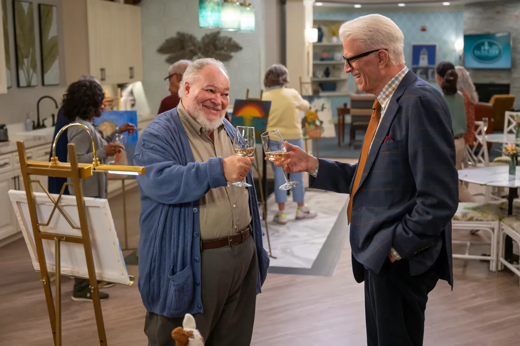 a still from a man on the inside