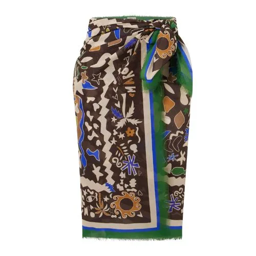 best Australian swimwear brands Alemais Maroc Frayed Cotton-Voile Pareo