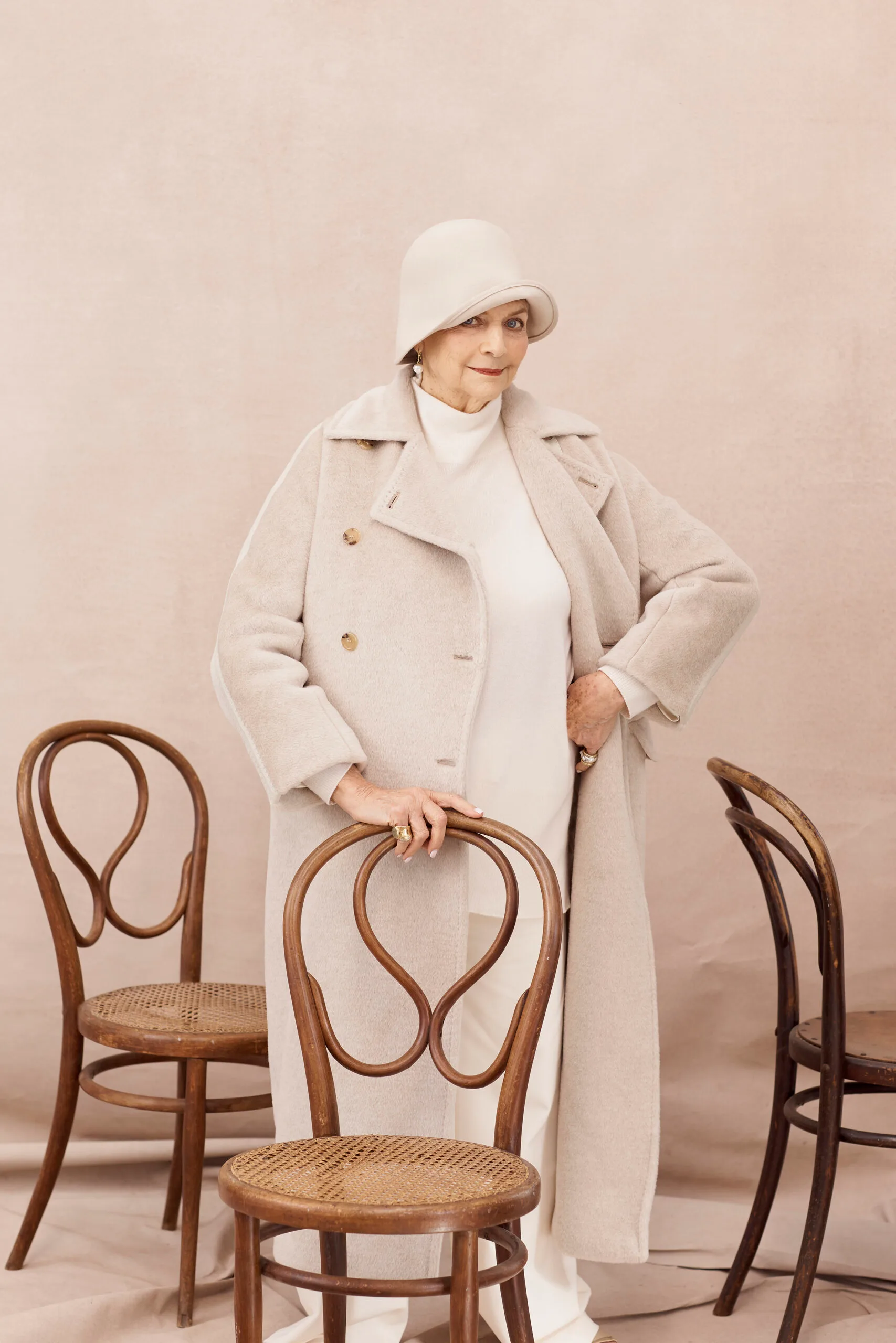 An Australian Women's Weekly photoshoot with Maggie Tabberer