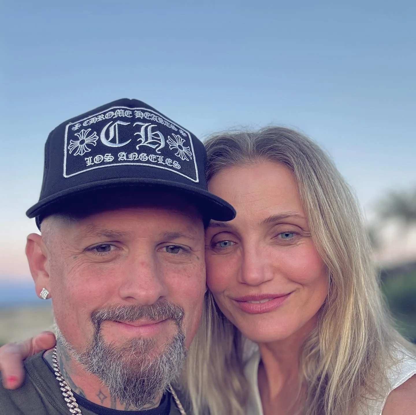 Benji Madden and Cameron Diaz 