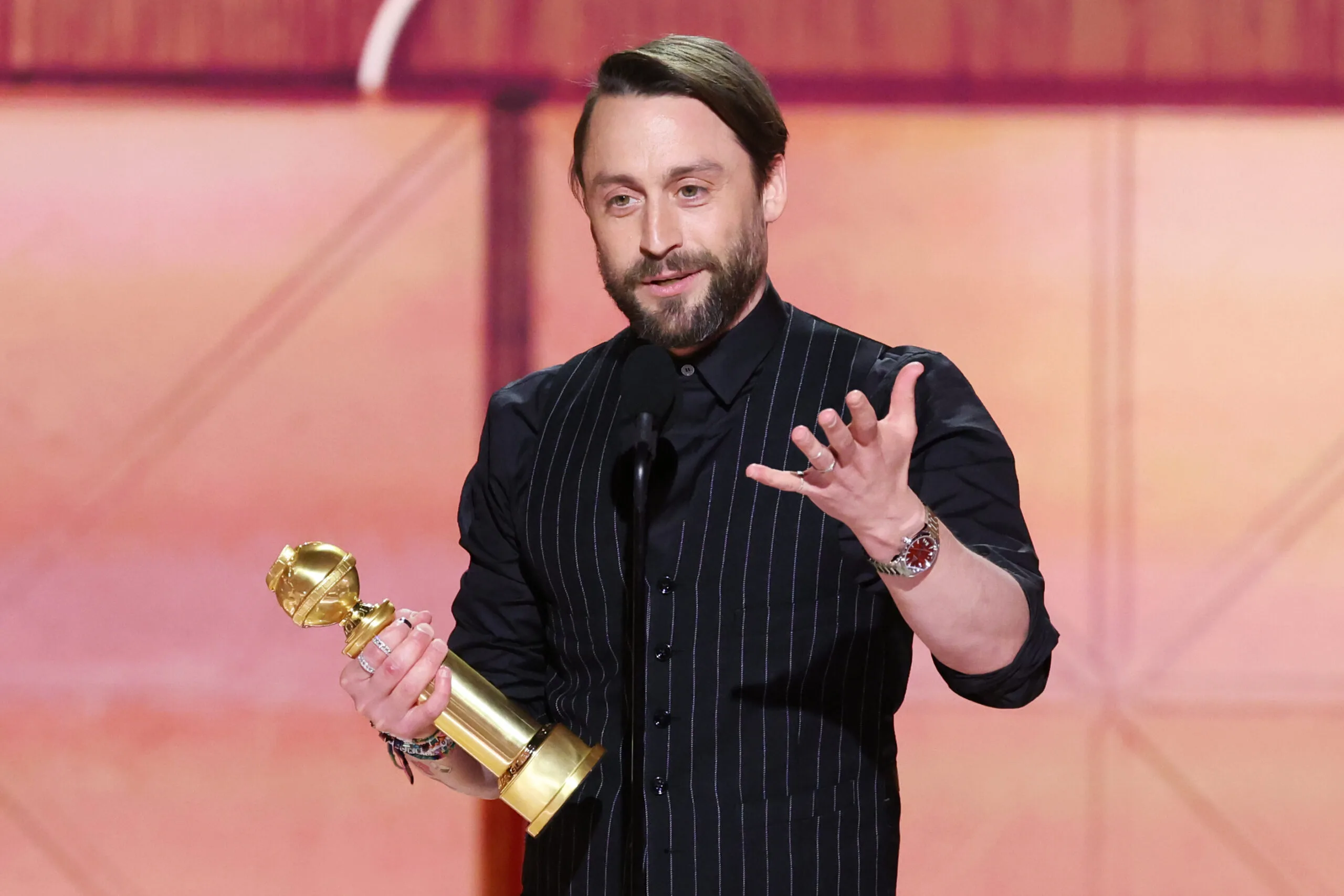 golden globes winners - kieran culkin