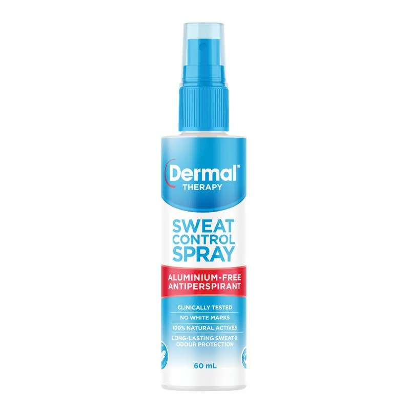 Dermal sweat control spray