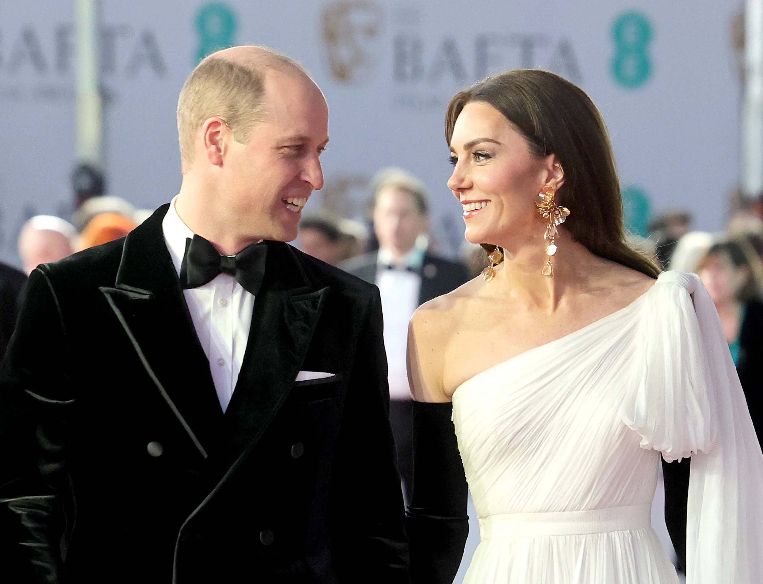 prince william and princess catherine at the bafta awards