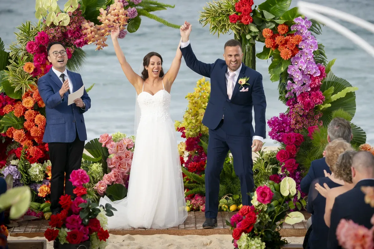a married at first sight wedding
