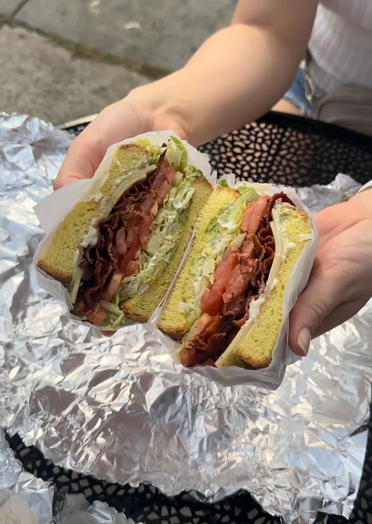 The Cali BLT from Compton's, Queens