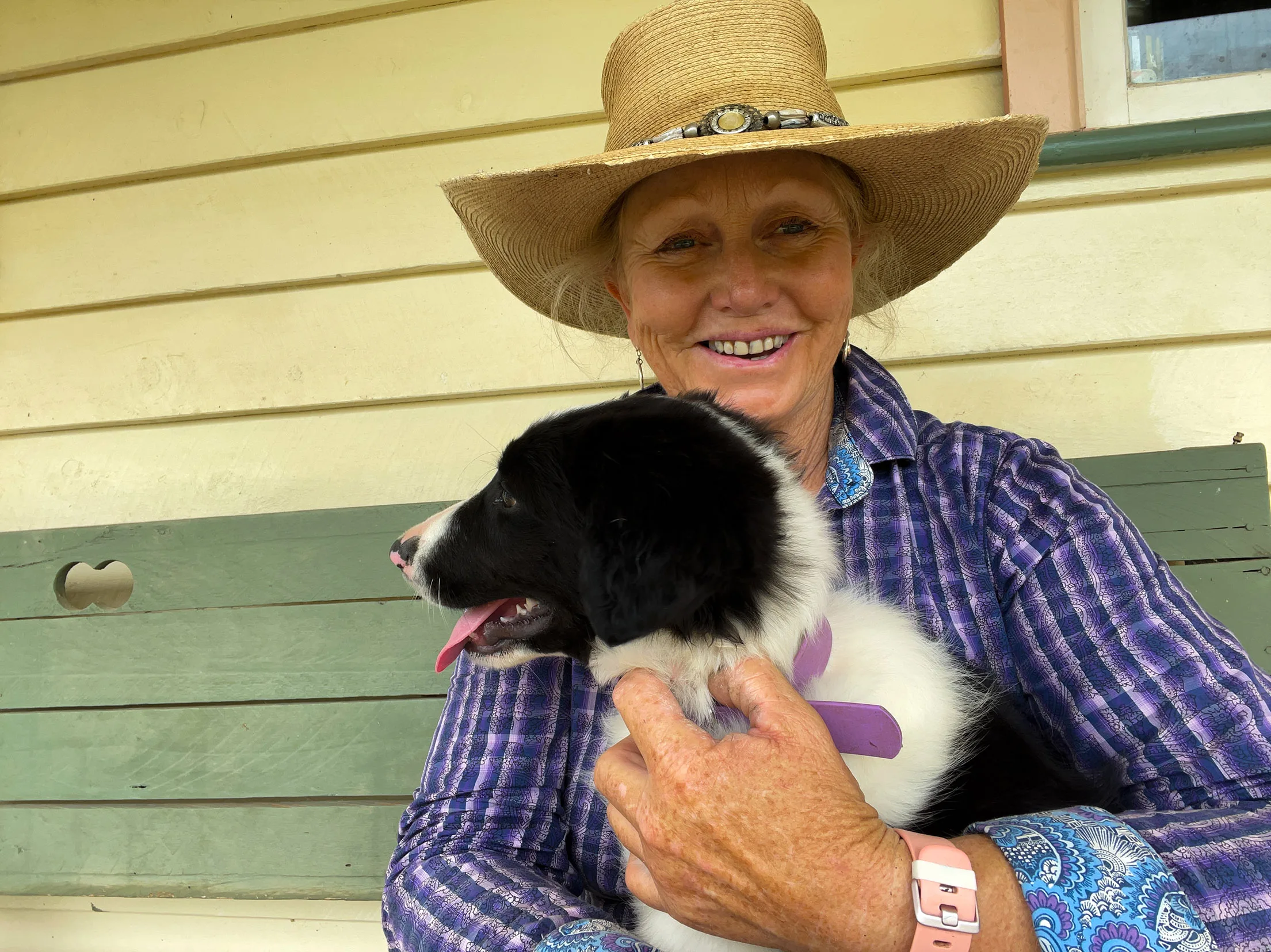 Marlene and Hudson from Muster Dogs season 3