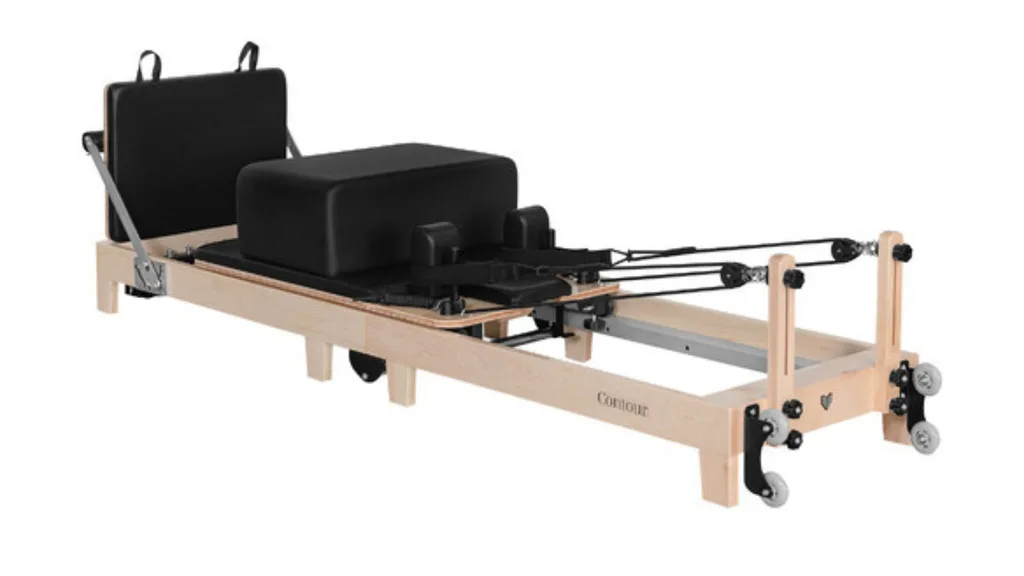 Red Star Fitness Stellar Maple Wood Pilates Reformer Bed