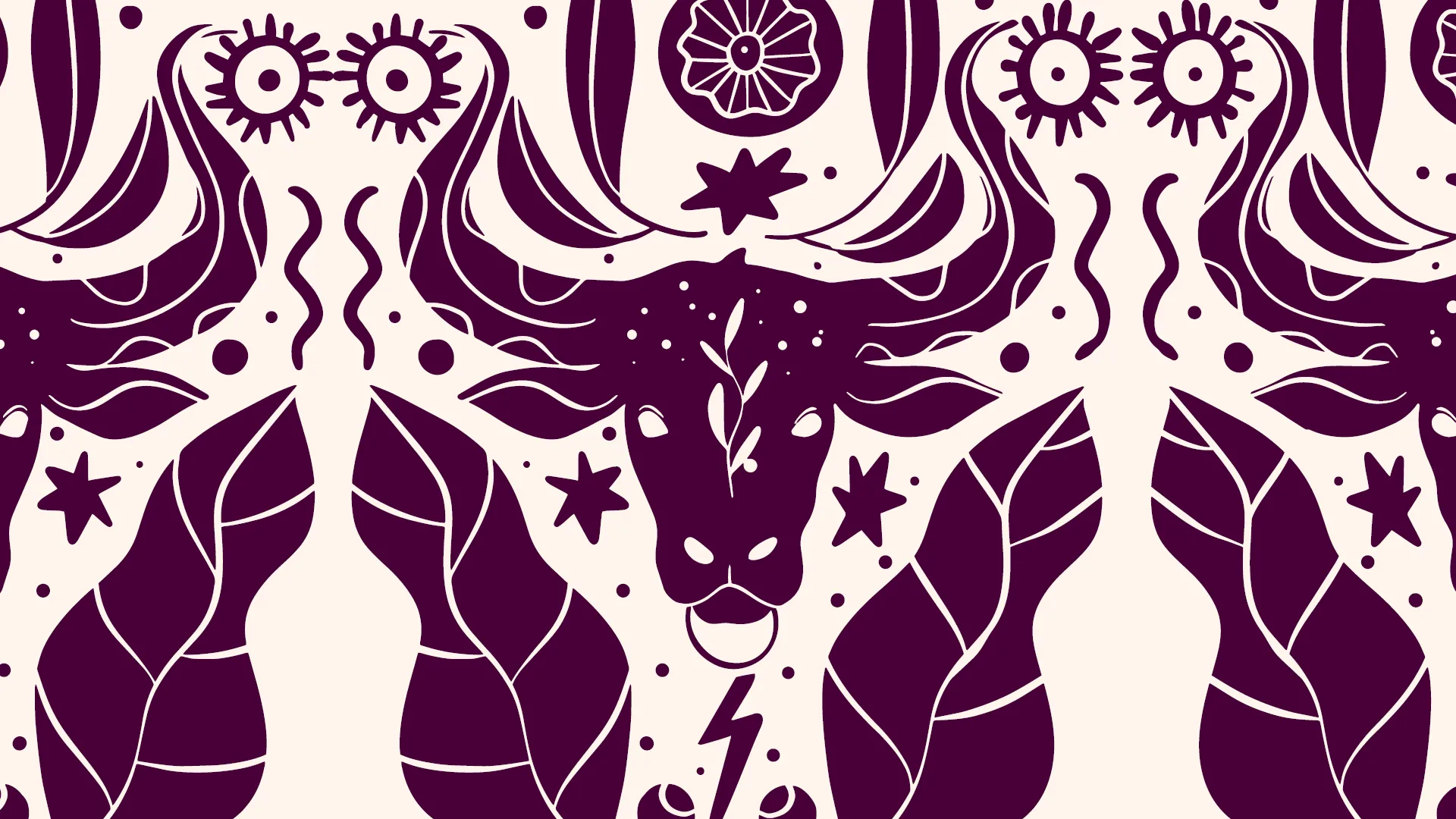 Taurus illustration.