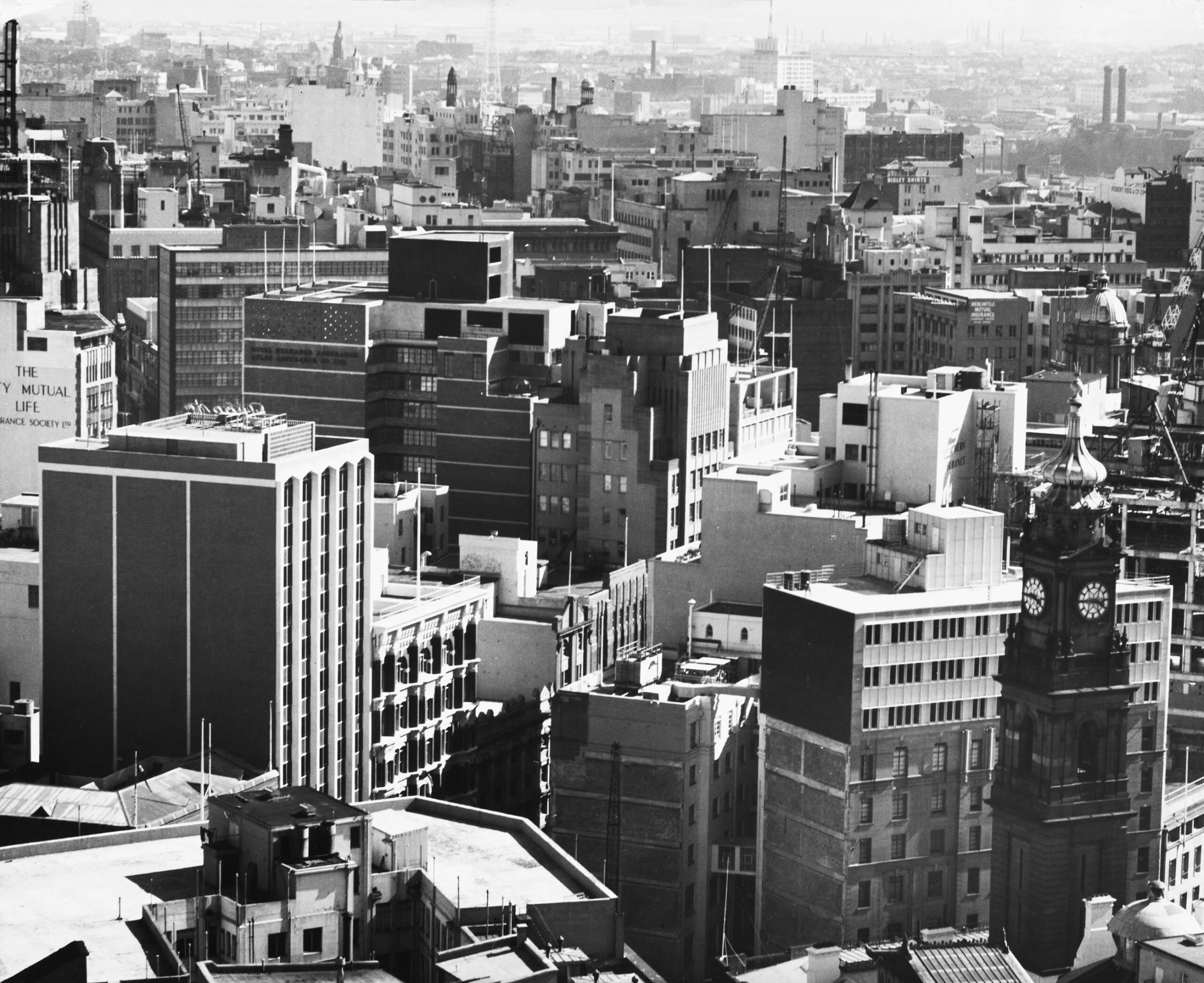 Sydney's CBD circa 1955