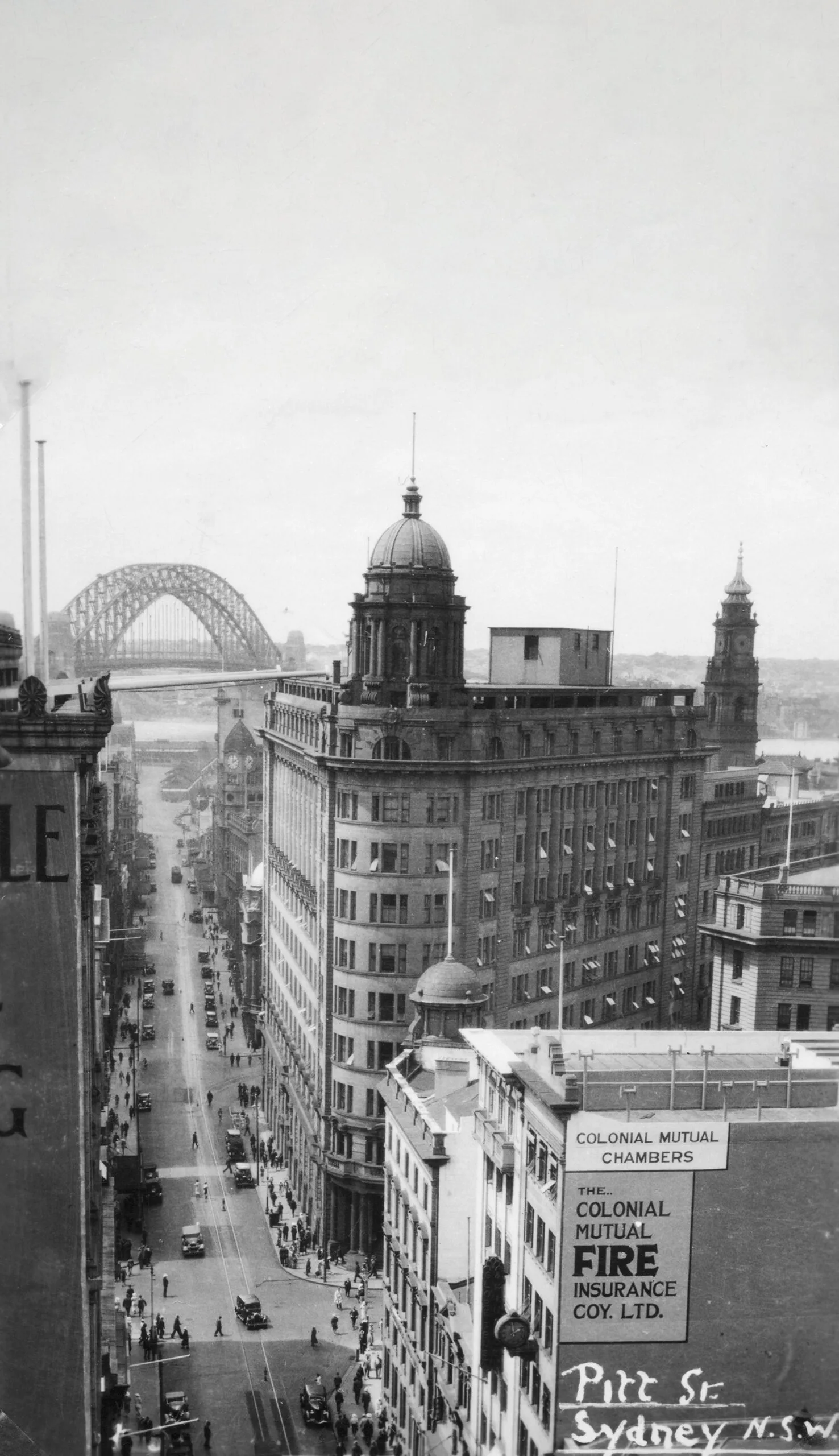 Pitt St Sydney circa 1945