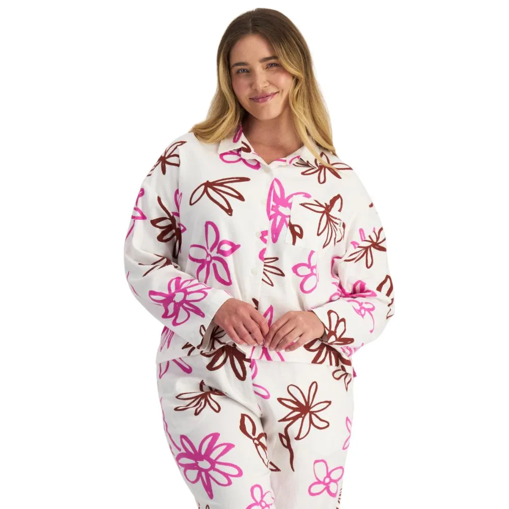 Bonds Sleep Flannelette Shirt - print YIY