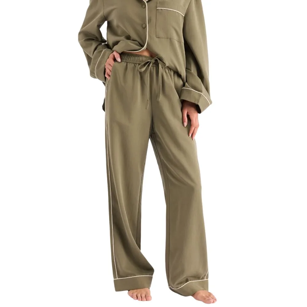 Hommey Sleep pants in matcha colour