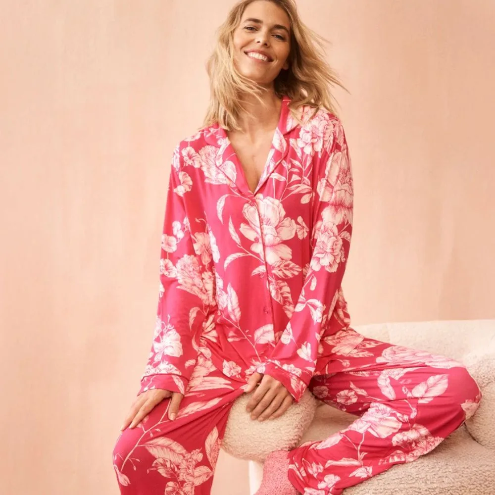 Sussan BCNA FLORAL Women's Pyjamas set - pink