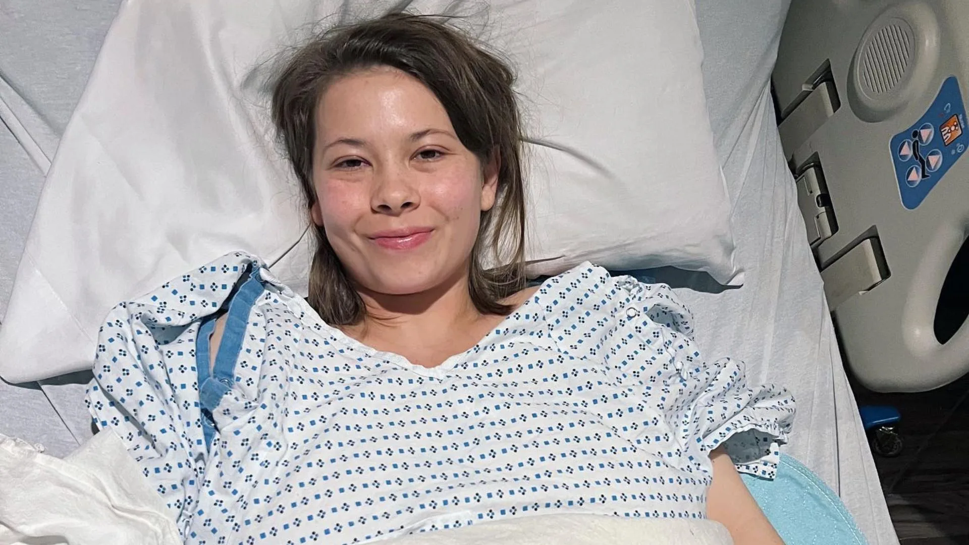 Bindi Irwin undergoing surgery for her endometriosis.