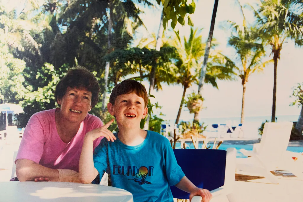 Elizabeth and her son John.