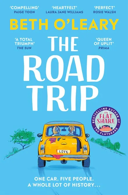 book cover the road trip by Beth O'Leary