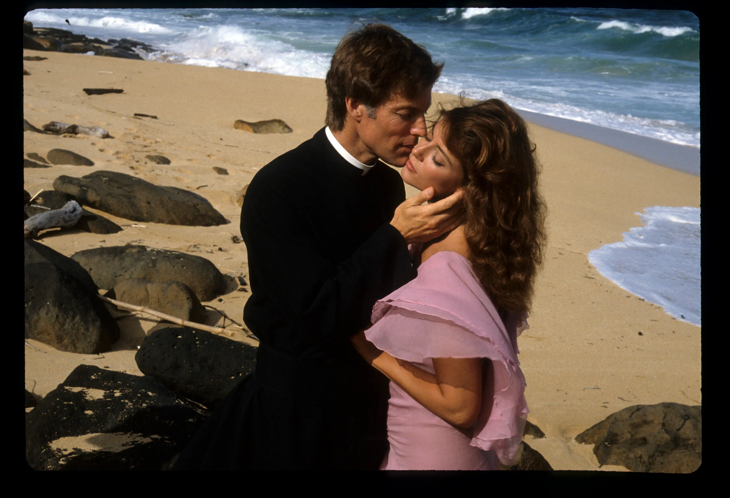 THE THORN BIRDS - TV Miniseries - Airdate: March 27 through 30, 1983. (Photo by ABC Photo Archives/Disney General Entertainment Content via Getty Images)
RICHARD CHAMBERLAIN;RACHEL WARD