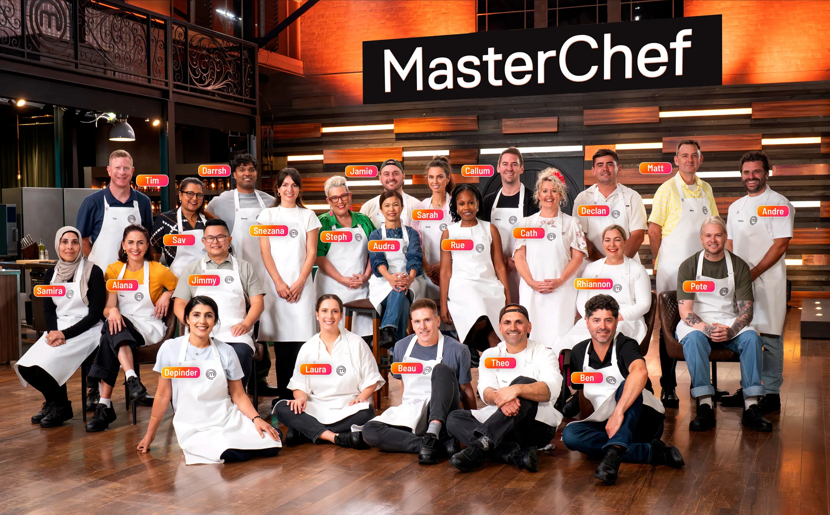 the 2025 masterchef contestants