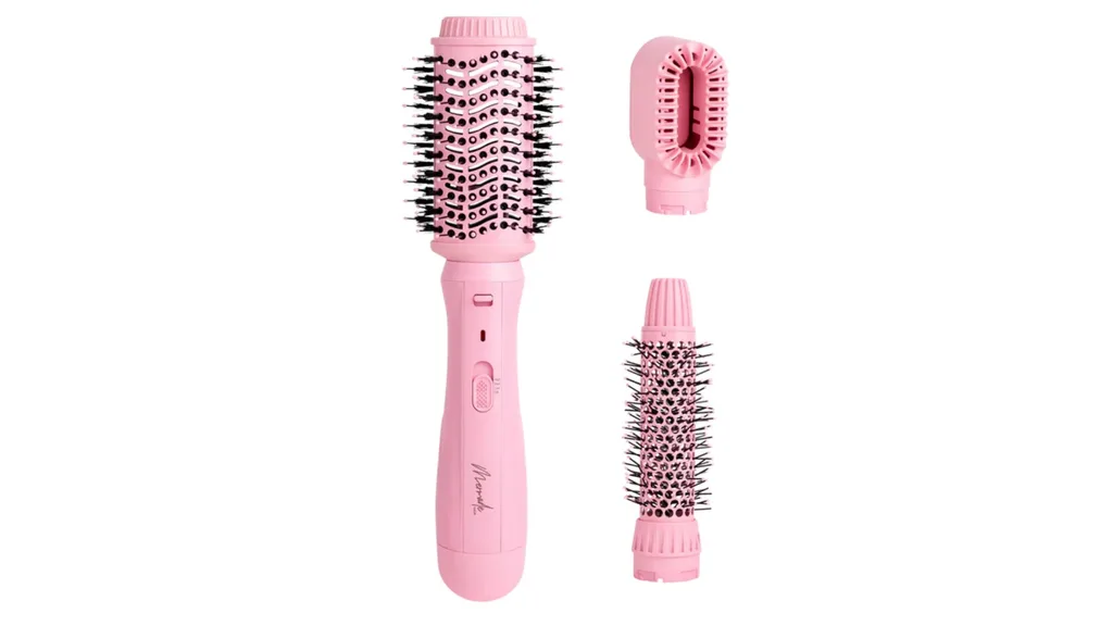 Mermade Interchangeable Blow Dry Brush in pink