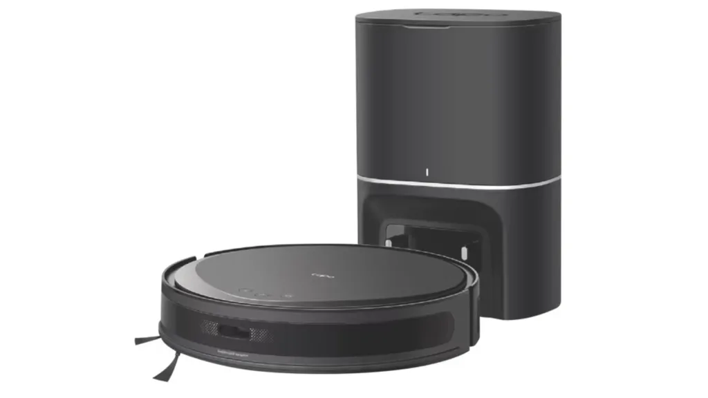 TP-LINK Tapo RV20 Max Plus Robotic Vacuum and Mop with Auto Empty Station in black