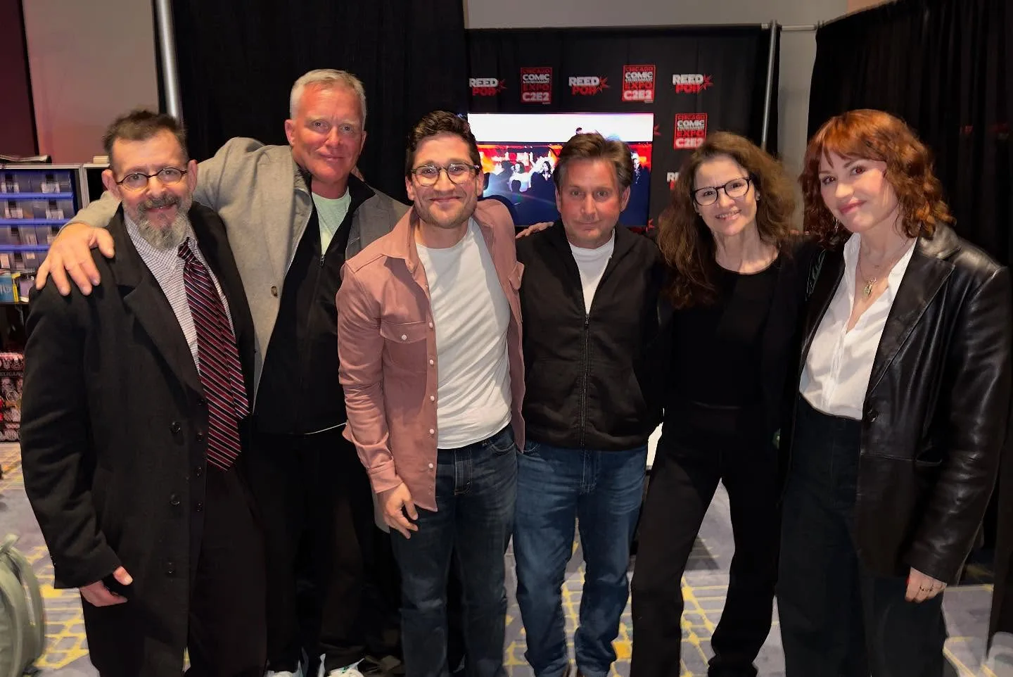 the breakfact club cast at c2e2