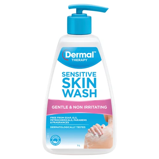 Dermal Therapy skin wash to help with dry skin in Winter.