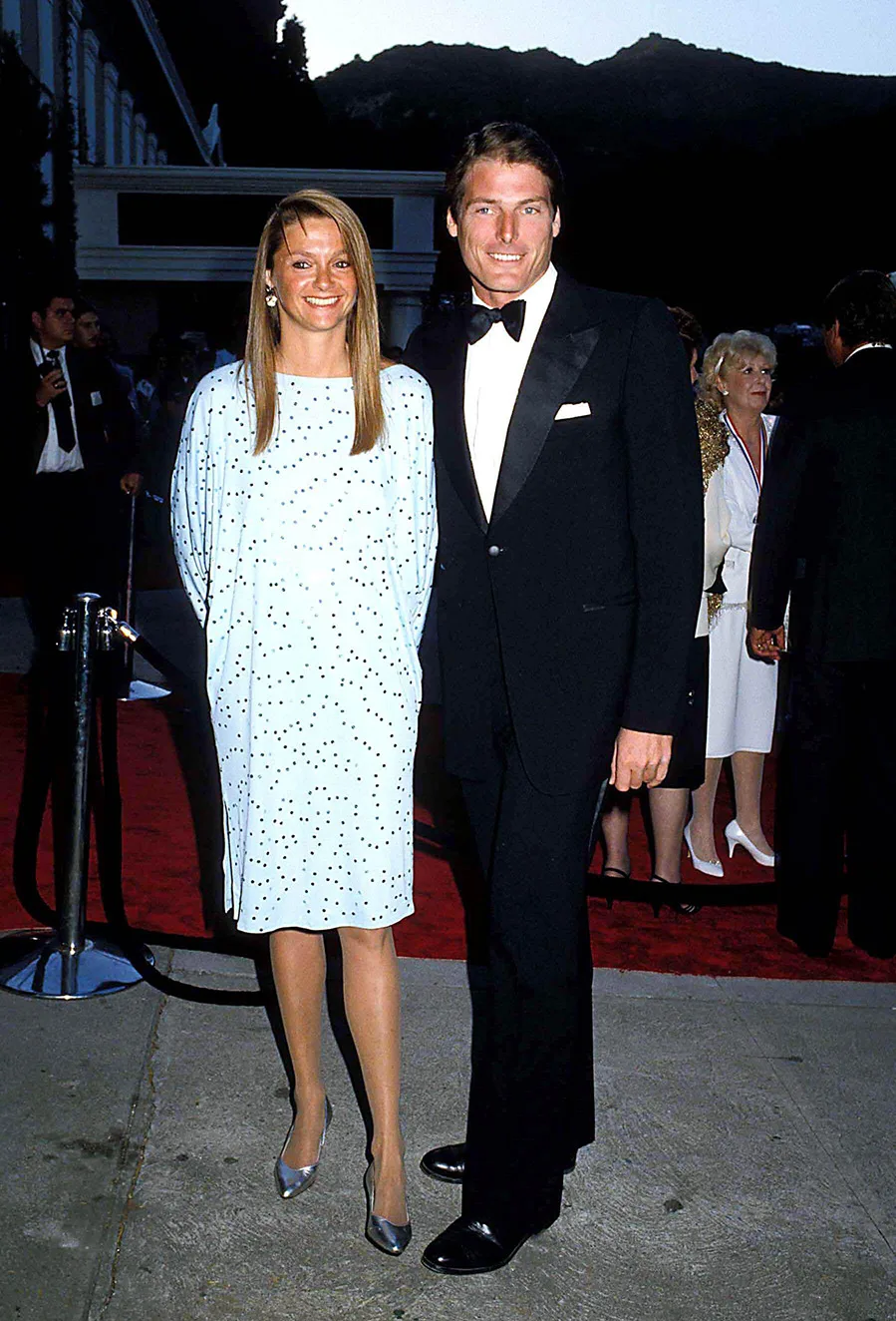 Christopher Reeve and Gae Exton