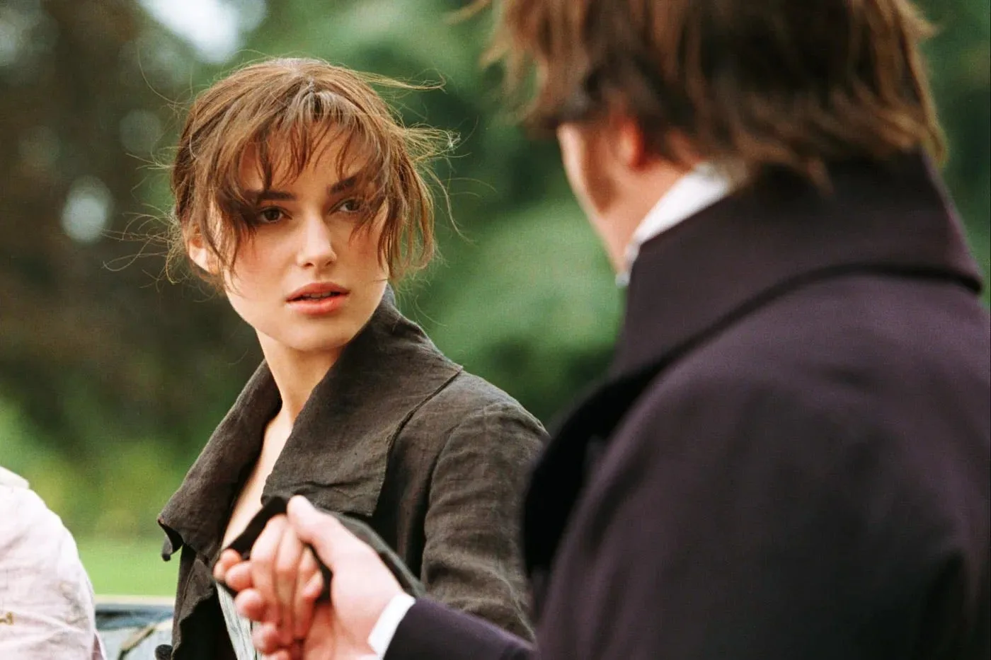 keira knightley in the 2005 adaptation as elizabeth bennet