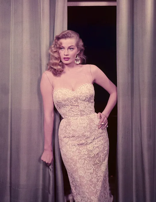 Swedish actress Anita Ekberg was known as 'The Iceberg'. (Photo by Hulton Archive/Getty Images)