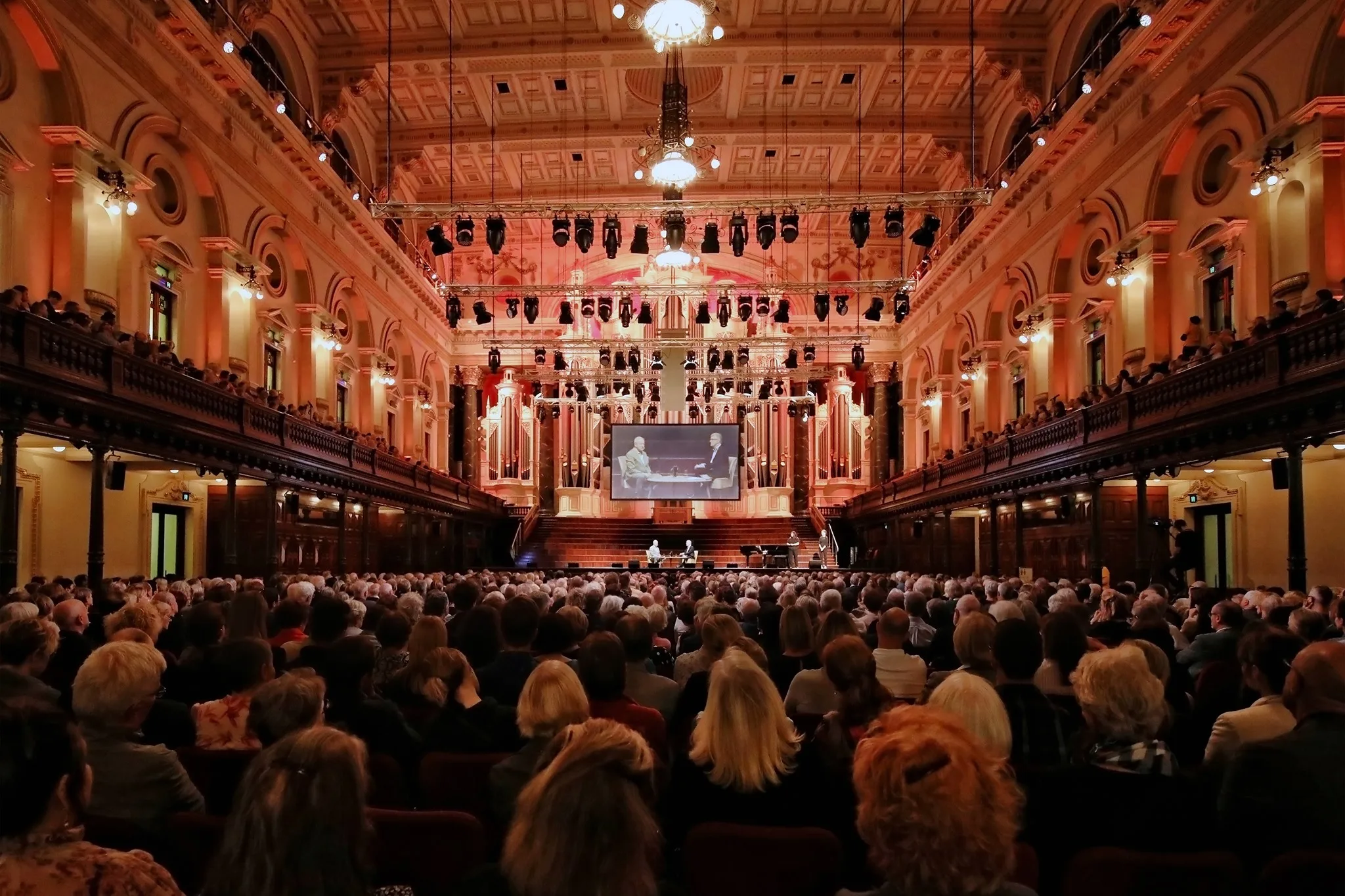 Sydney Town Hall writers festival event