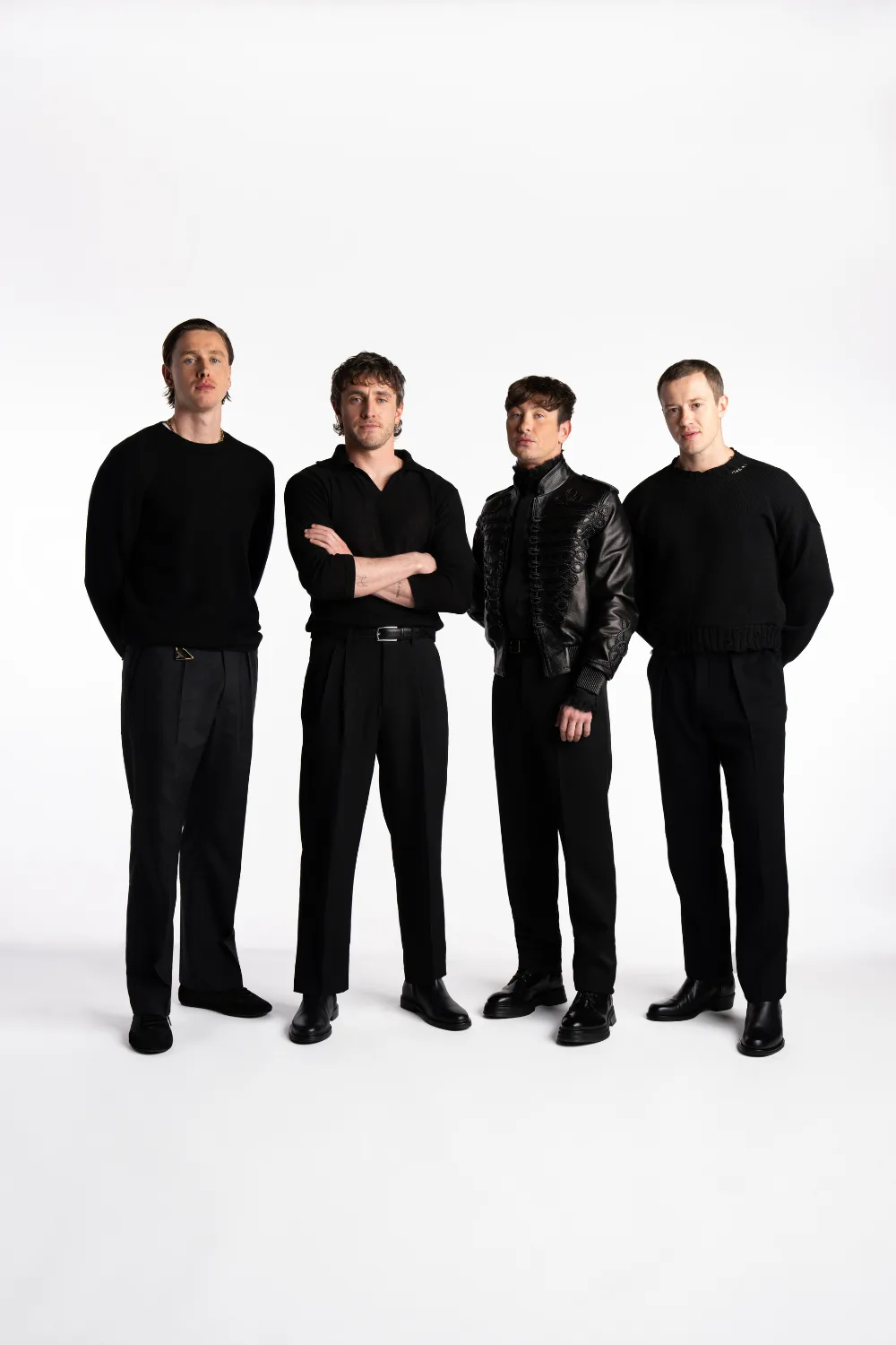 the stars of the upcoming beatles biopic