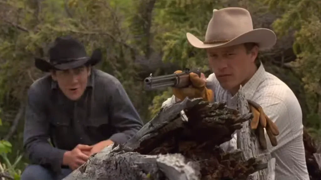 Heath Ledger in Brokeback Mountain